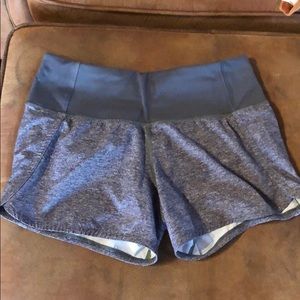 Lululemon running shorts size 2